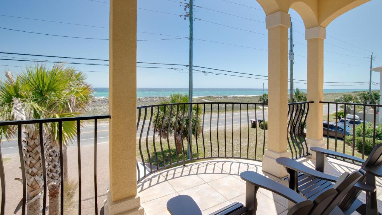 Walk To The Beach! 3 Story Home! 2 Balconies With Gulf Views! Panama City Beach Exterior foto